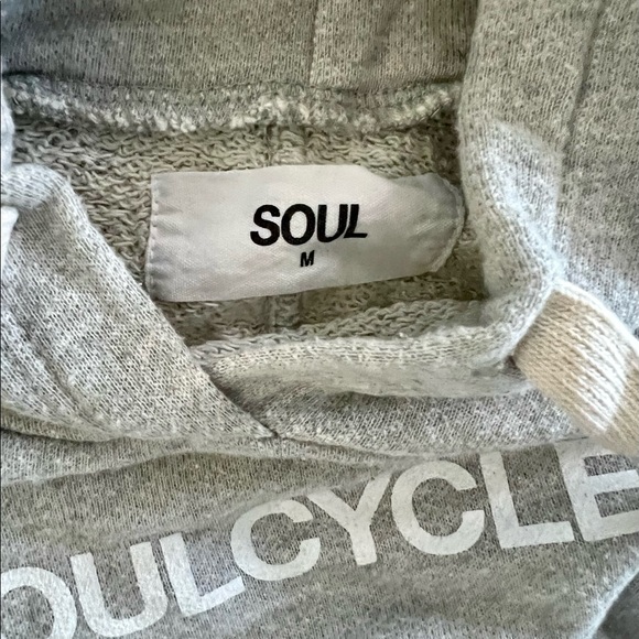 SOUL by SoulCycle sweatshirt. CLARENDON detail on back (from CLDN studio in VA) - Picture 3 of 3